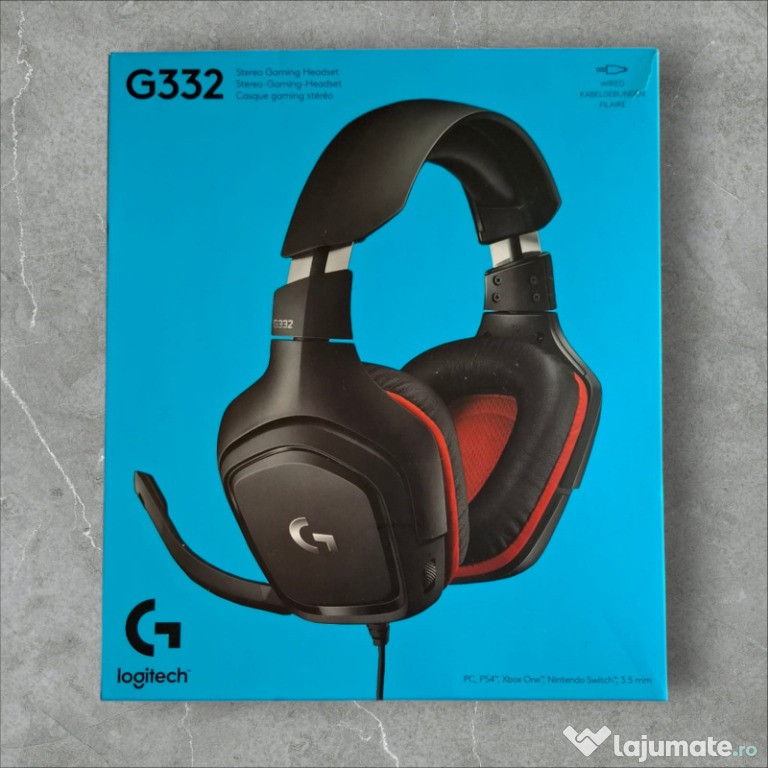 Căști Gaming Logitech G332 - Noi