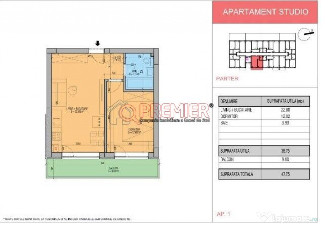 Popesti Leordeni - Centru - Bloc Nou tip boutique