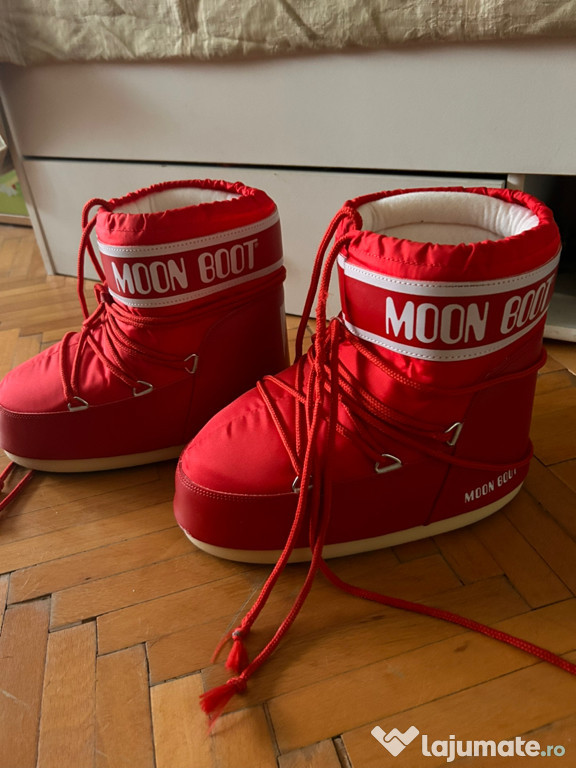 Cizme Moon Boot roșii 39/41