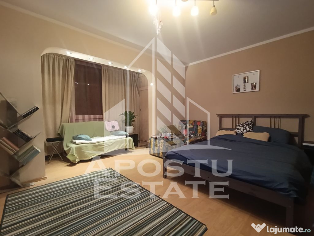 Apartament 1 camera, centrala proprie, bloc anvelopat, zo...