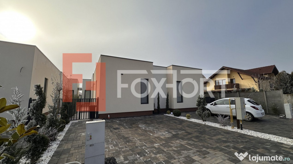 Duplex deosebit pe parter, 3 camere, 110 mp, in Chisoda