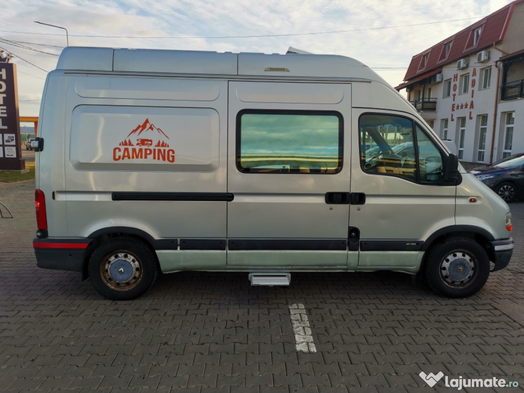 Vând autorulota omologata în acte, Renault Master, motor 2,5, 6 viteze