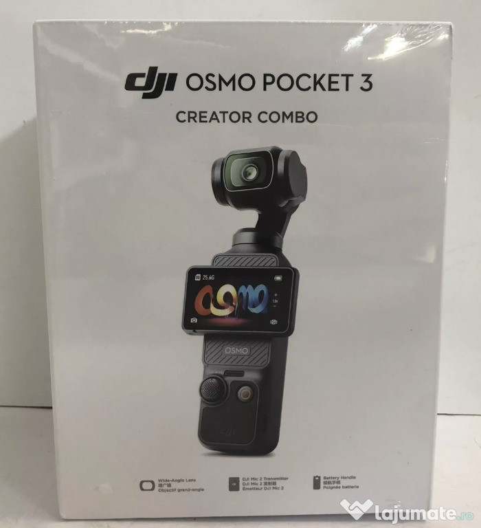 DJI osmo pocket 3 creator combo Nou