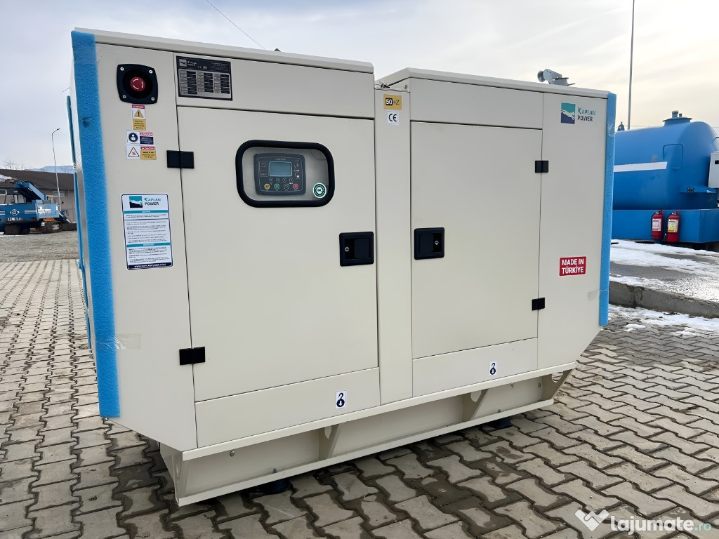 Generator Kaplan KPR55 – 55 KVA, cu Automatizare (Nou) + Video