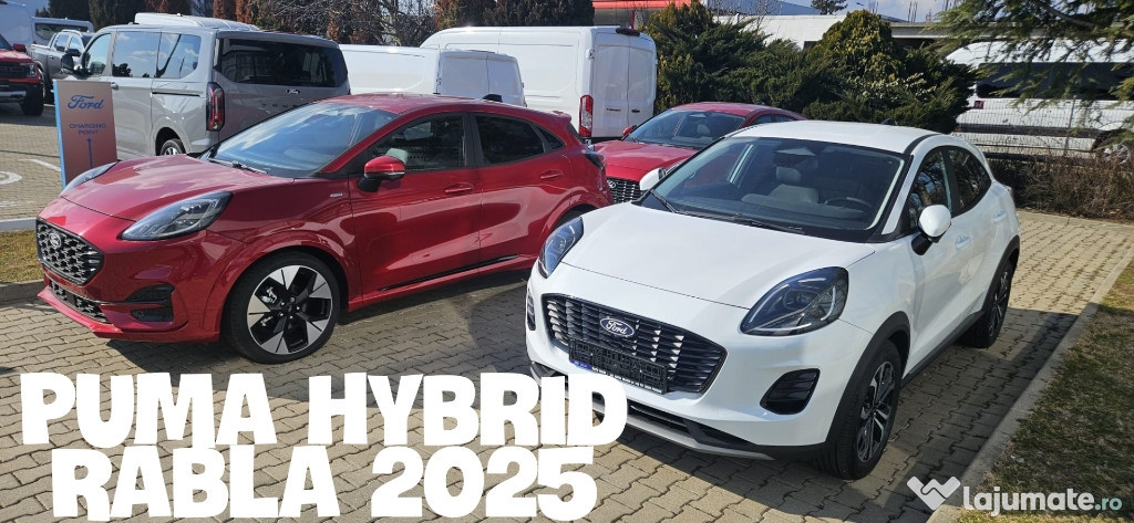 Ford Puma Hybrid Rabla Ecobonus 2025 În stoc