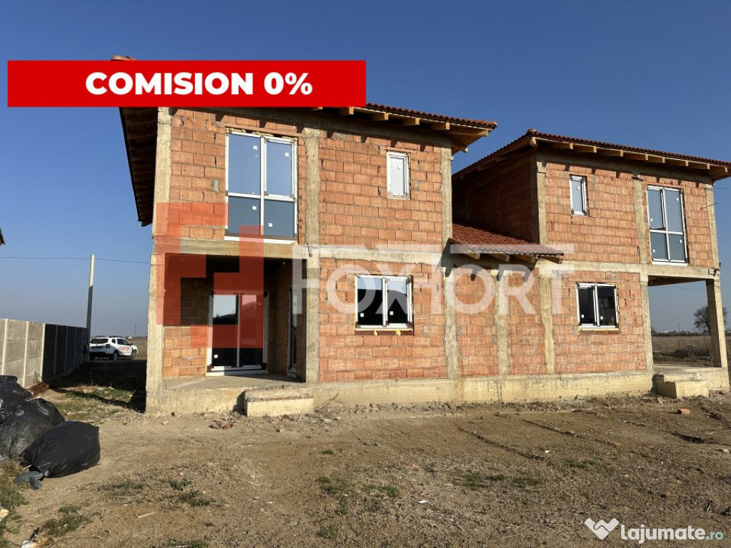 COMISION 0% Duplex individual, 5 camere si teren de 410 mp,