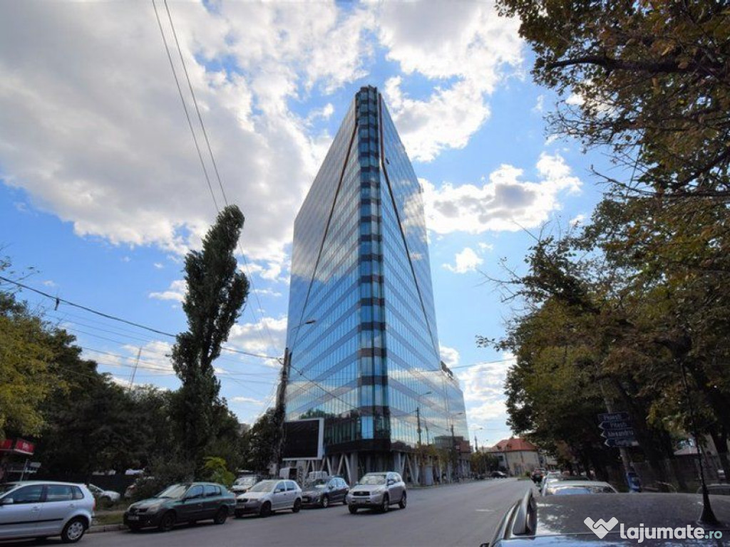 Euro Tower, Barbu Vacarescu, 220 - 4040 mp 0% comision!