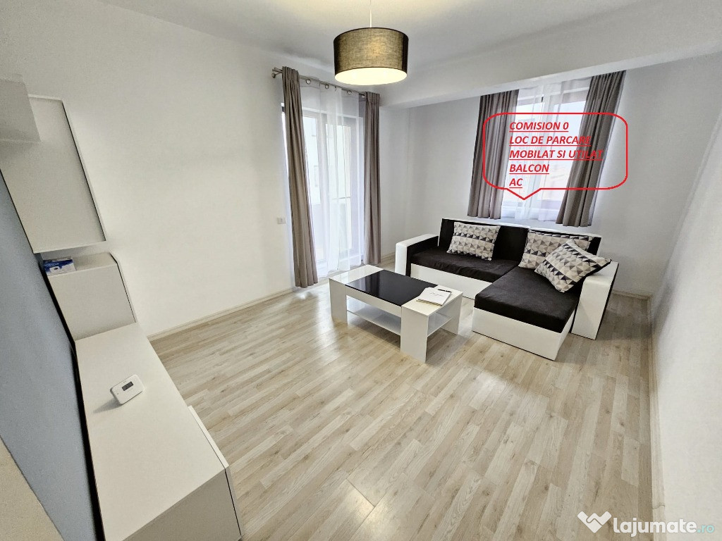 Apartament 2 camere safirlui,comibilat si utilat,loc de parcare inclus