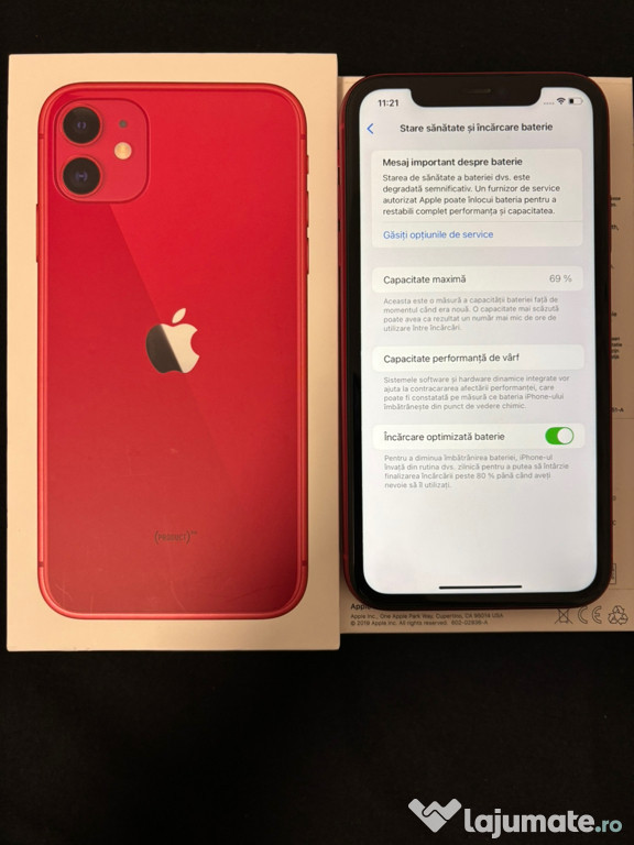 IPhone 11 Red 128 GB