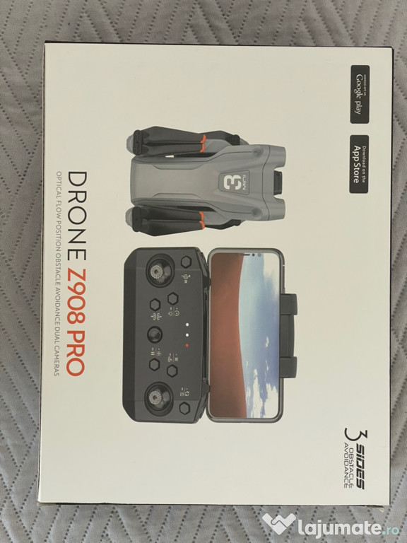 Drona z908 PRO black cu aplicație WIFI UAV