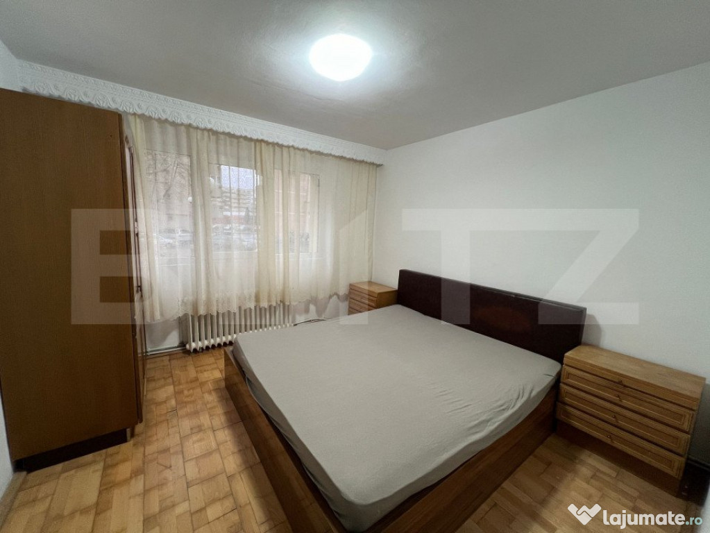 Apartament 3 Camere – Zona Centrală, Parter cu balcon