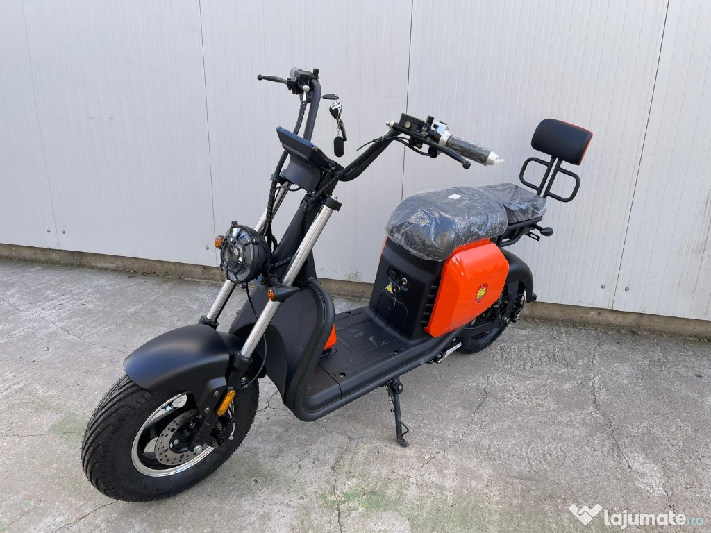 E-City scuter electric, Scooter Harley Ultimul model - NOU