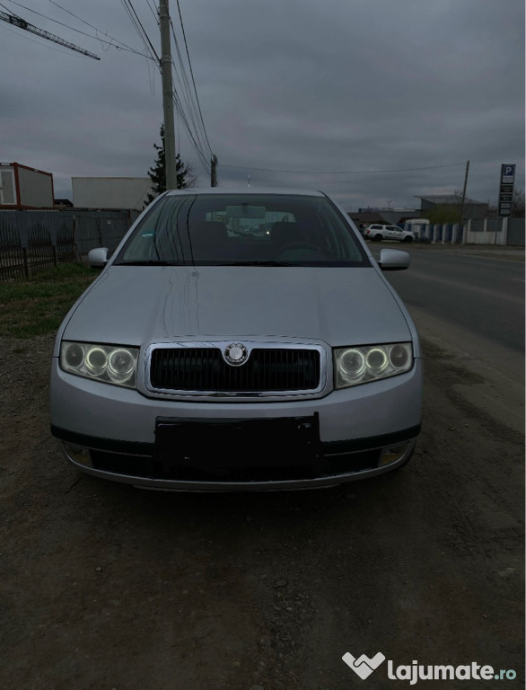 Faruri Skoda Fabia 1 Angel Eyes / Stopuri Chrome Tunning