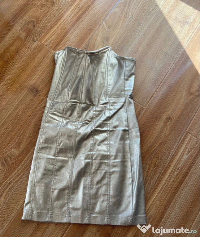 Rochie Bogas aurie