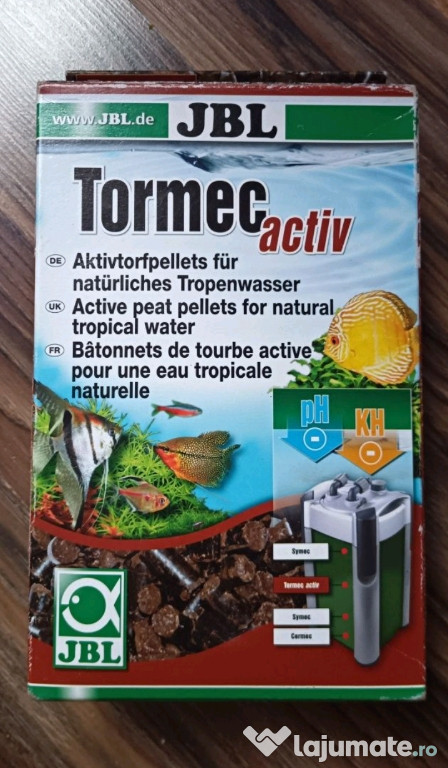 JBL Tormec activ 62367 palete de turba activa pentru filtre acvarii