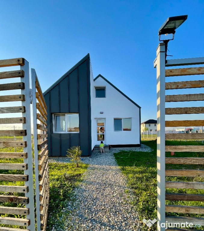 Casa Corbeanca 112mp cu Teren 744mp, Utilata si Mobilata
