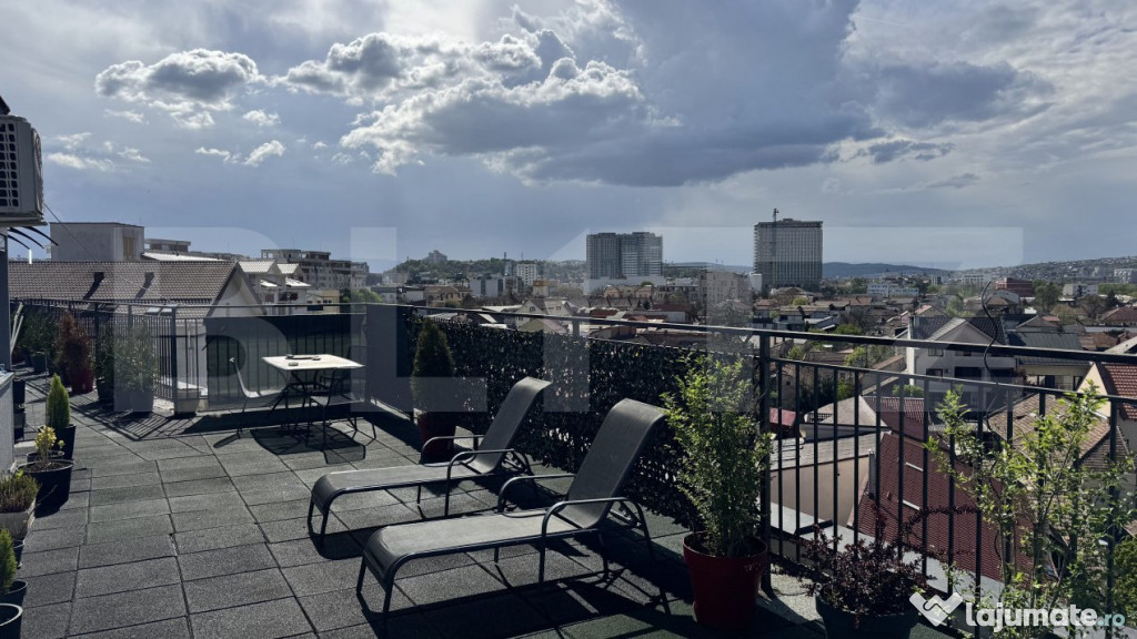 Penthouse cu terasă panoramică de 300 mp – unic in Cluj