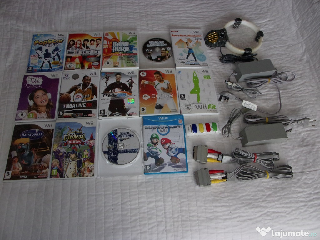 Jocuri WII si WII-U si componente originale