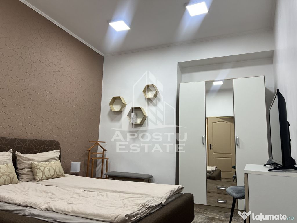 Apartament cu 2 camere, parter, curte, zona Piata Maria
