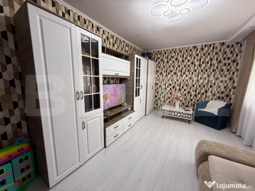Apartament 2 camere, 50mp, etaj intermediar, zona Burdujeni