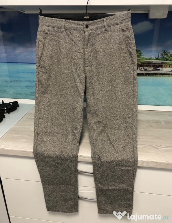 Pantaloni gri Zara, bărbați, mărime M - EUR 40/ USA 31