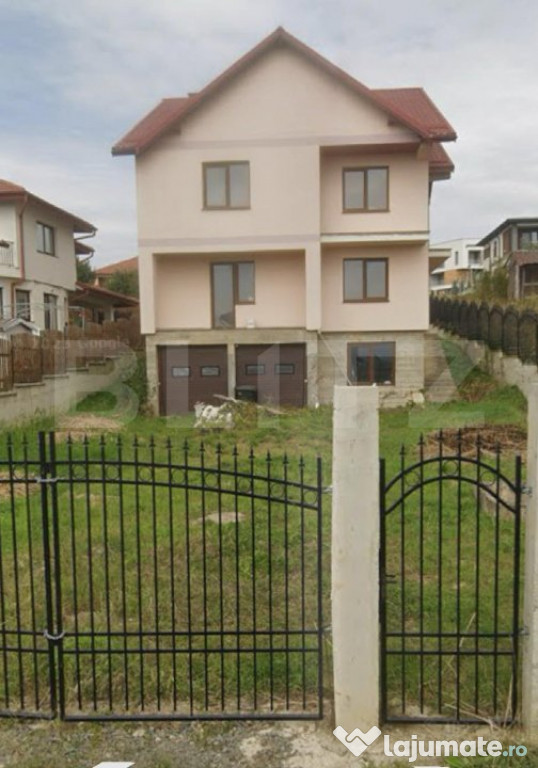 Casa individiuala, 300 mp utili, garaj dublu, 600 mp teren,