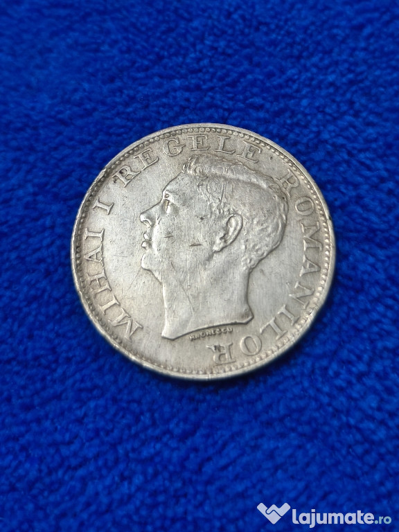 Moneda 500 lei 1944 Regele Mihai.