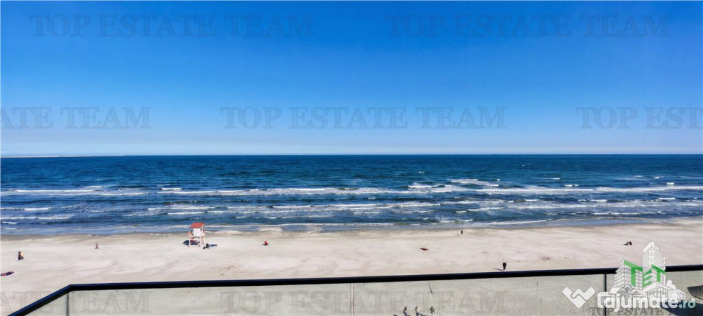 Apartament 2 camere cu vedere frontala spre mare, in prima l