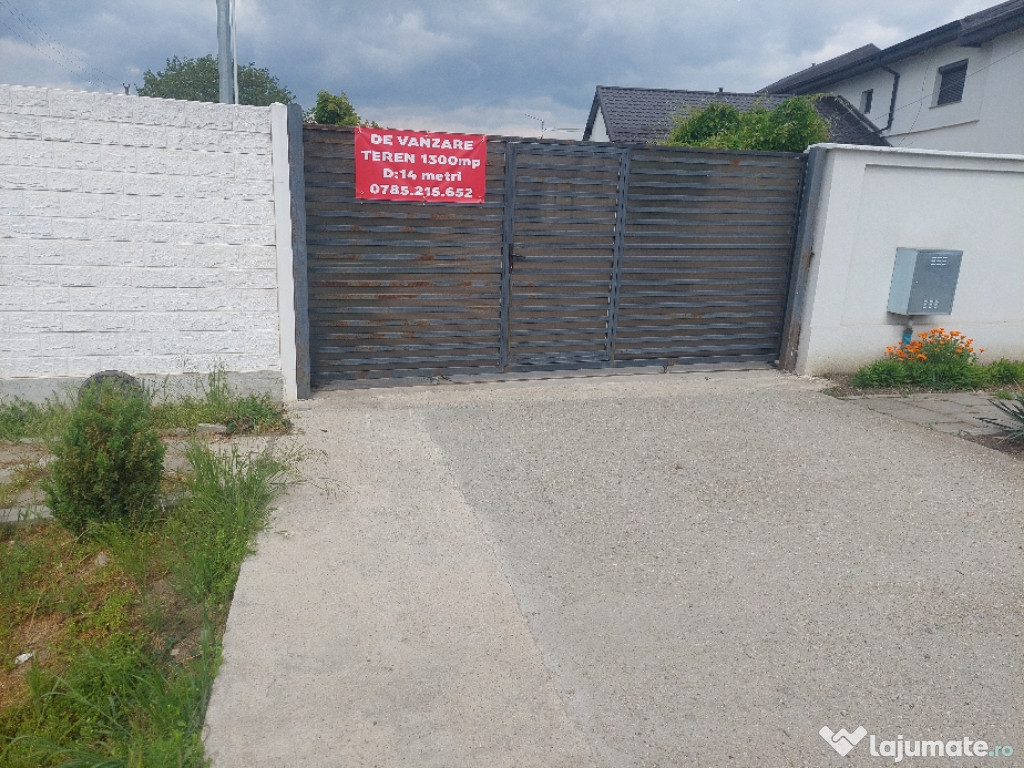 Vând teren intravilan