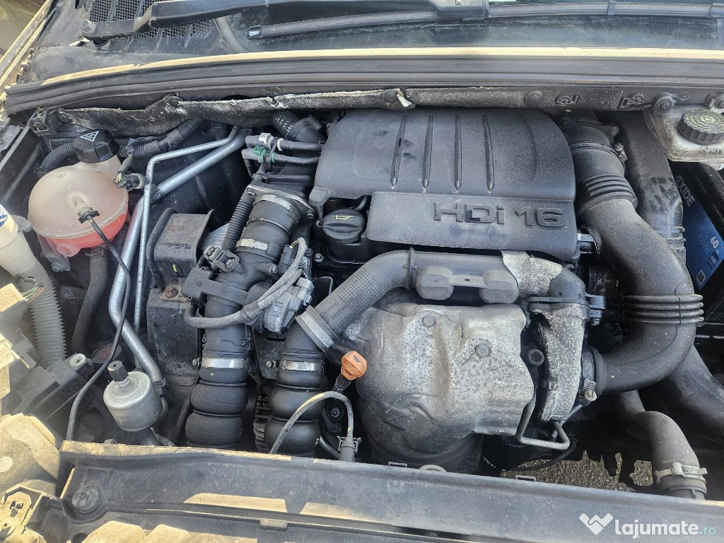 Dezmembrez peugeot 308 an 2008 motor 1.6 hdi 1009 cp ,bara fata,bara