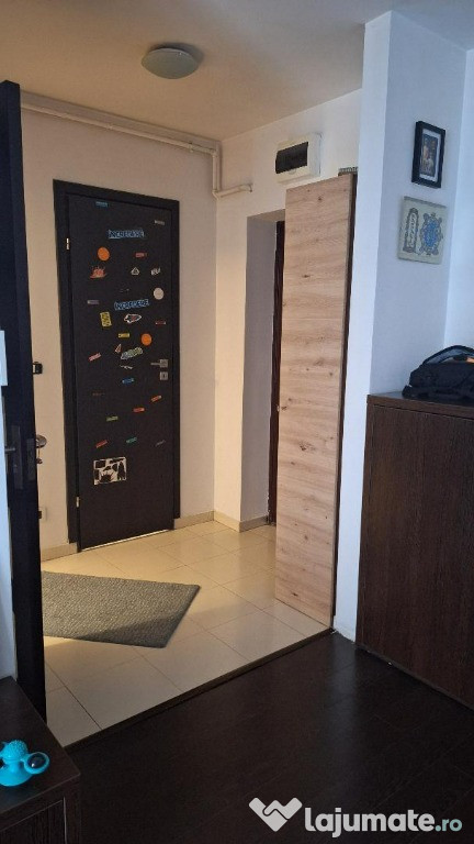 Proprietar: garsoniera spatioasa cu balcon+centrala Popesti Leordeni