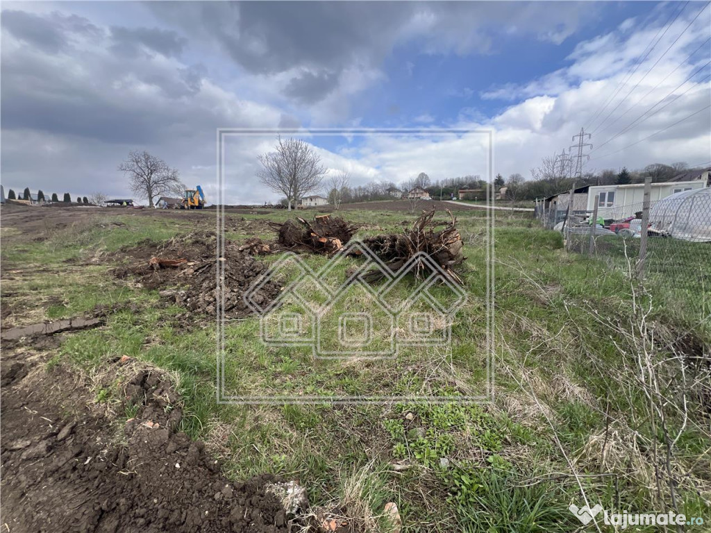 Teren de in Sibiu, cu puz - Gusterita - ideal casa individu