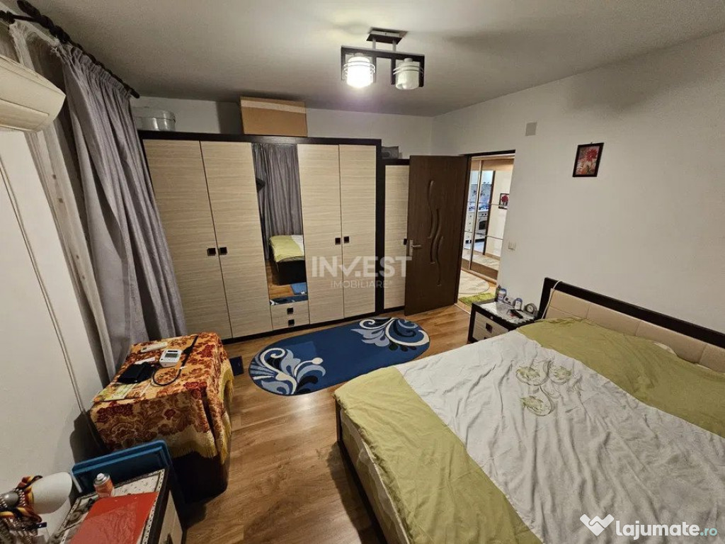 Apartament cu 2 camere decomandat , complet mobilat si utila