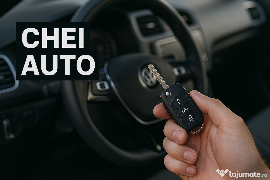 Programare și creare chei auto complete – cip, telecomandă, smart key
