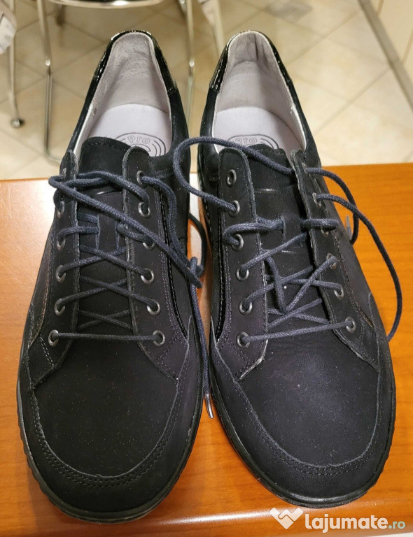 Pantofi dama piele intoarsa Waldlaifer Germania masura 37-38 negri