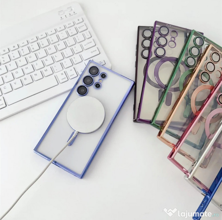 Husa Luxury MagSafe pentru Samsung Galaxy S25 / S25 Plus / S25 Ultra