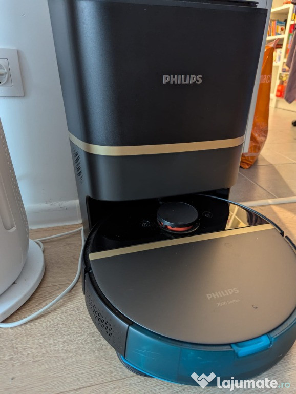 Vand aspirator-mop, Philips HomeRun XU7100/01, stare excelenta