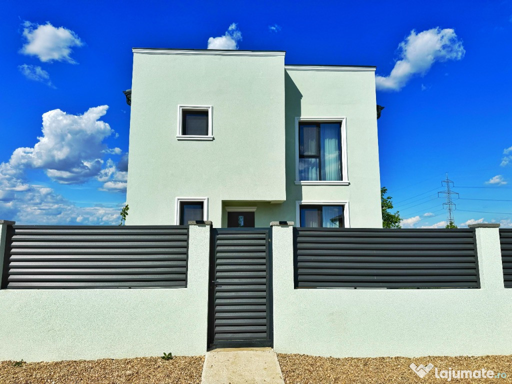 Casa individuală P+1E+Pod ~ 5 camere ~ 3 băi + dressing ~428mp teren