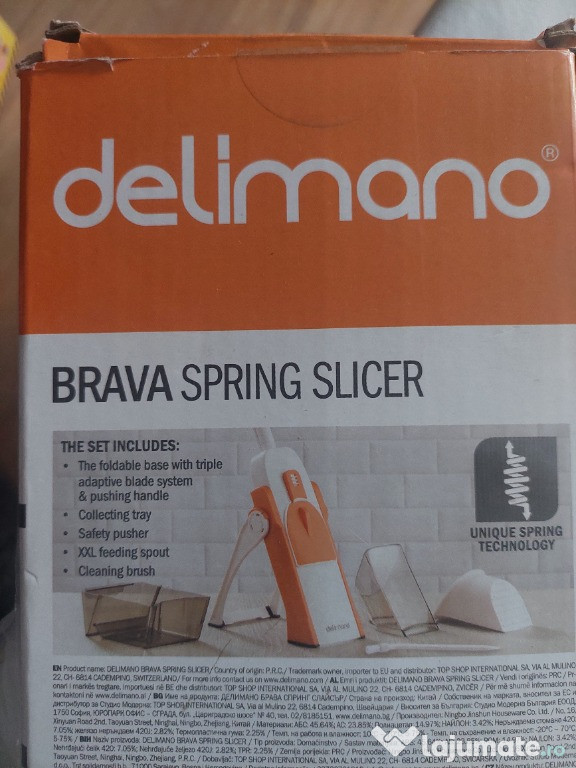 Feliator Brava Spring Slicer , Alb/portocaliu