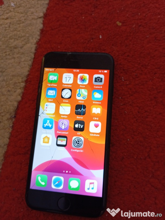 IPhone 7 black 32 gb funcționează perfect