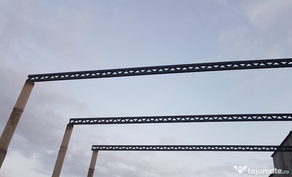 Ferme Metalice Drepte pentru Acoperisuri/Terase/Stalpi