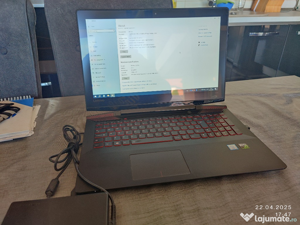 Laptop Gaming Lenovo IdeaPad Y700-15ISK
