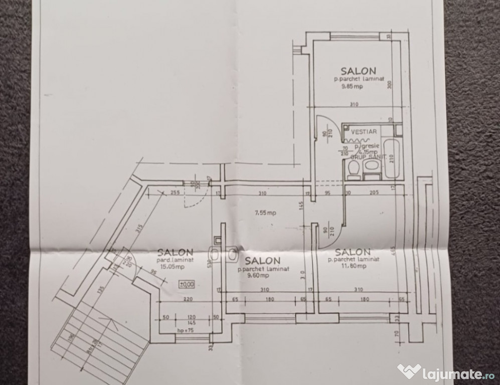 Vând apartament transformat în spațiu comercial în Târgu Mureș