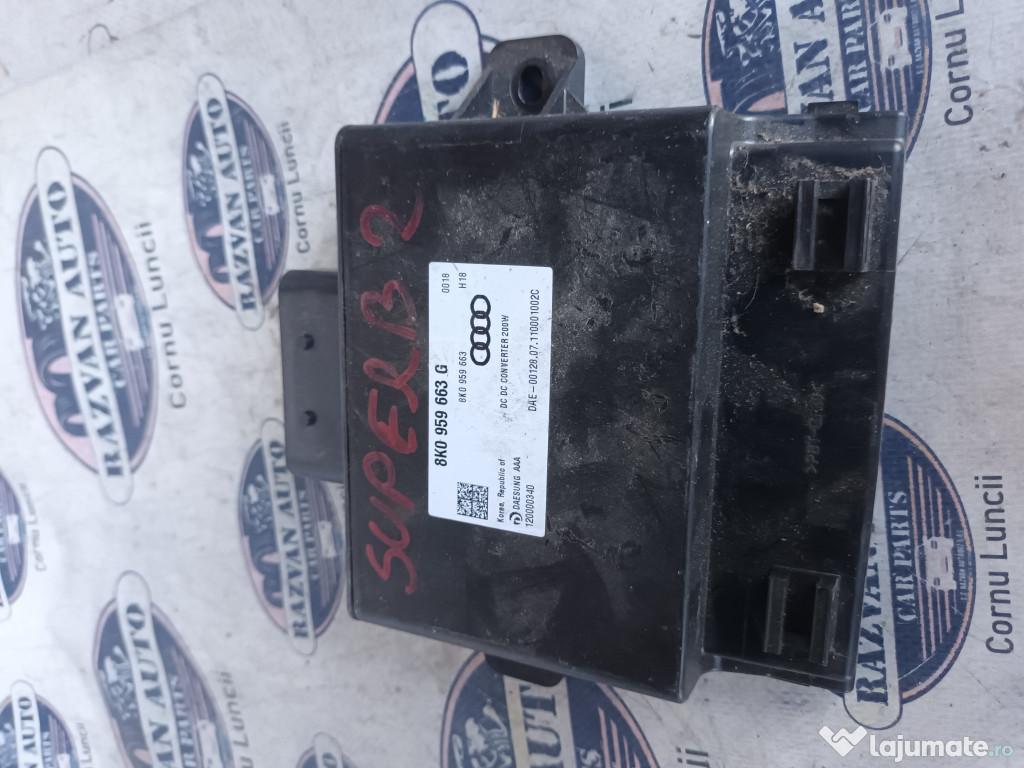 Modul stabilizator tensiune Skoda Superb 2