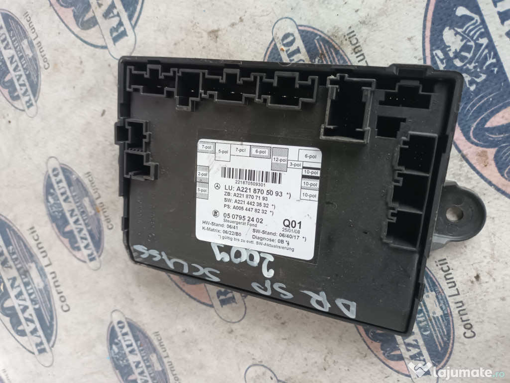 Modul Portiera Dreapta Spate Mercedes S Class 2009