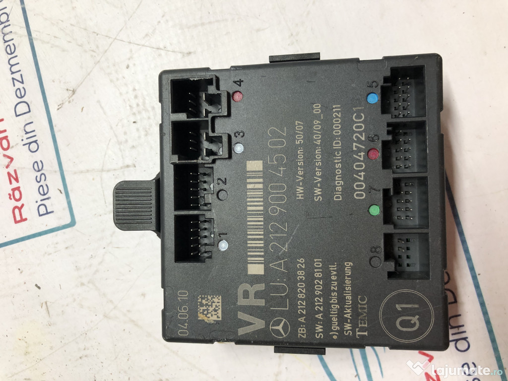 Modul Portiera Dreapta Fata Mercedes E-Class W212 2012