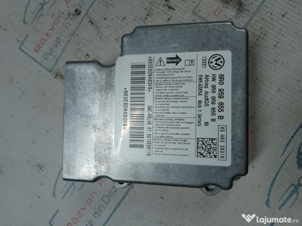 Modul airbag Audi Q5 2009