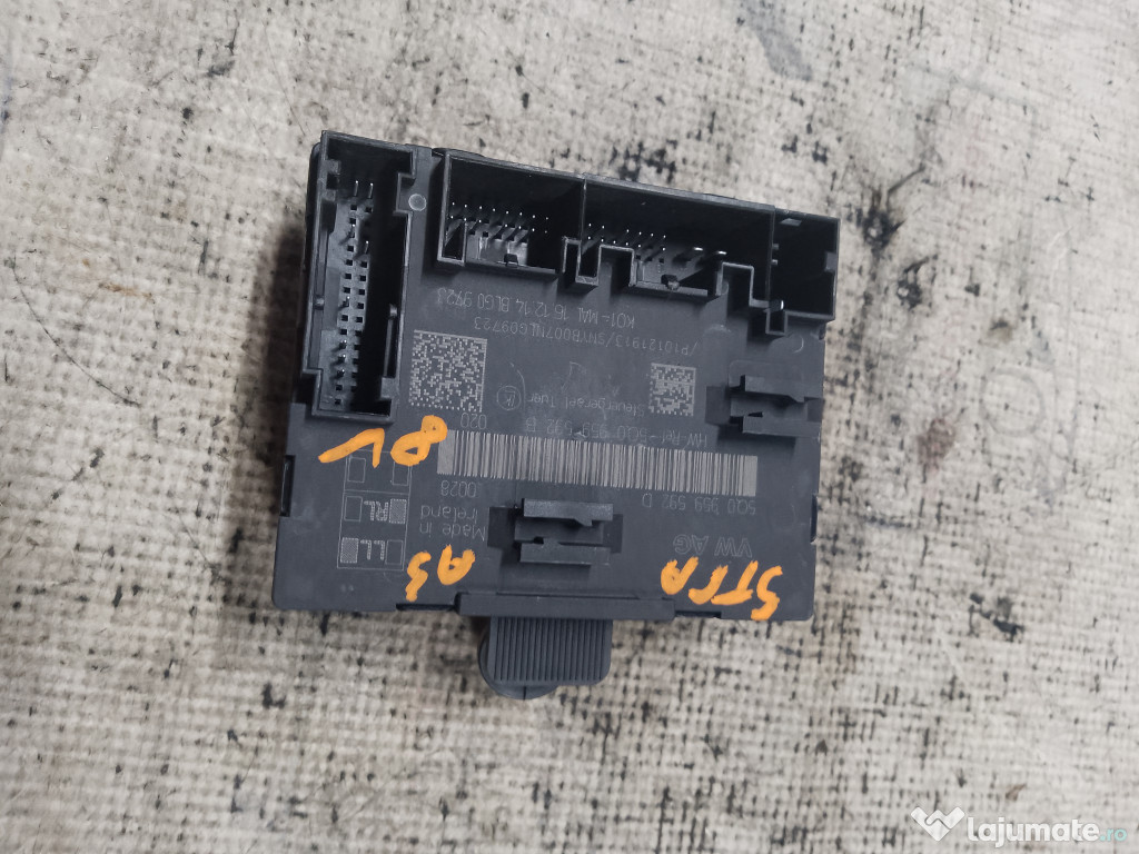 Modul Portiera Stanga Fata Audi A3 8V 2016