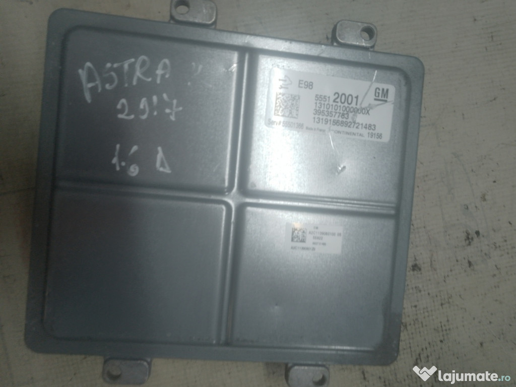 Calculator motor Opel Astra K 1.6 Motorina 2017