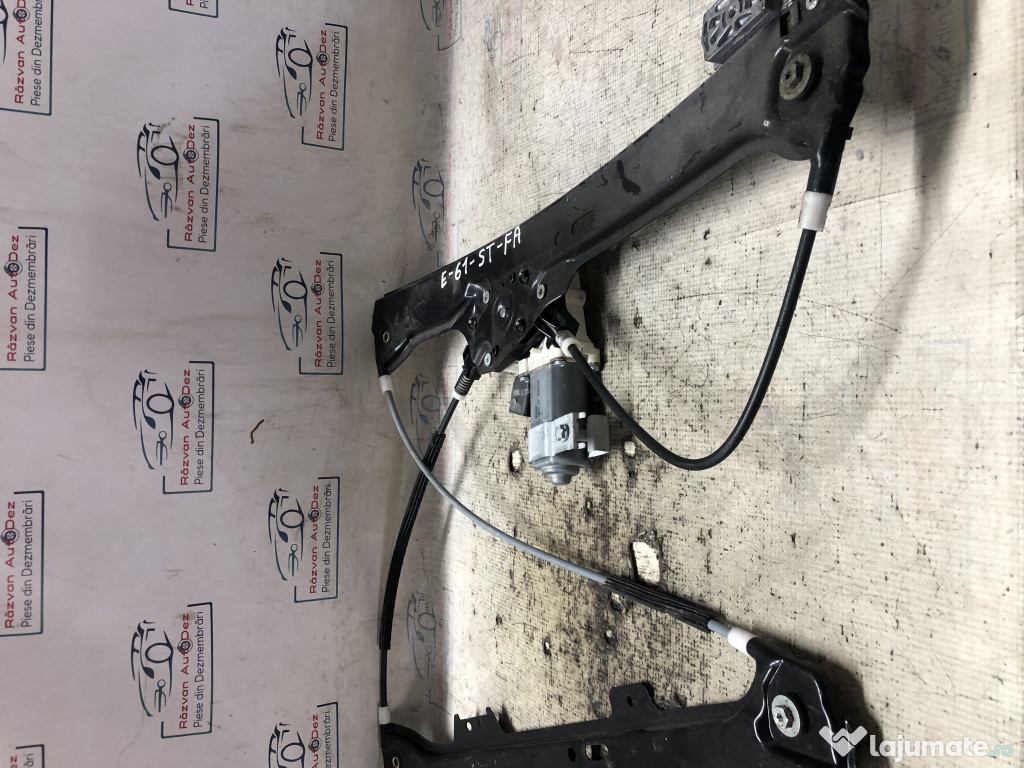 Macara geam stanga fata BMW E61 2009